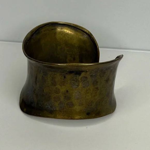 Bronze / Gold Cuff Bracelet - Picture 5 of 6